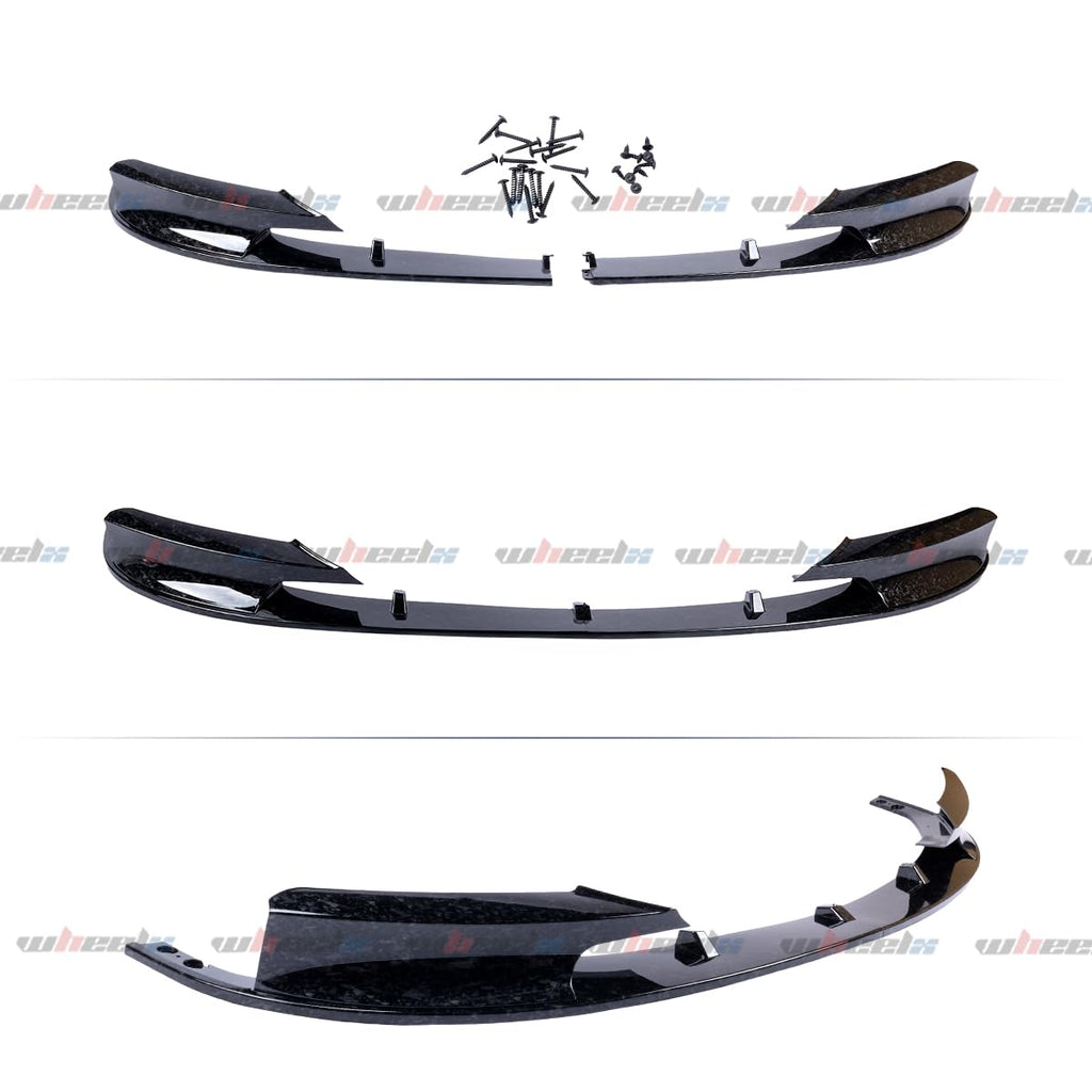 Front Bumper Lip Splitter Compatible with 2012-2018 F30 F31 Base 3 Series