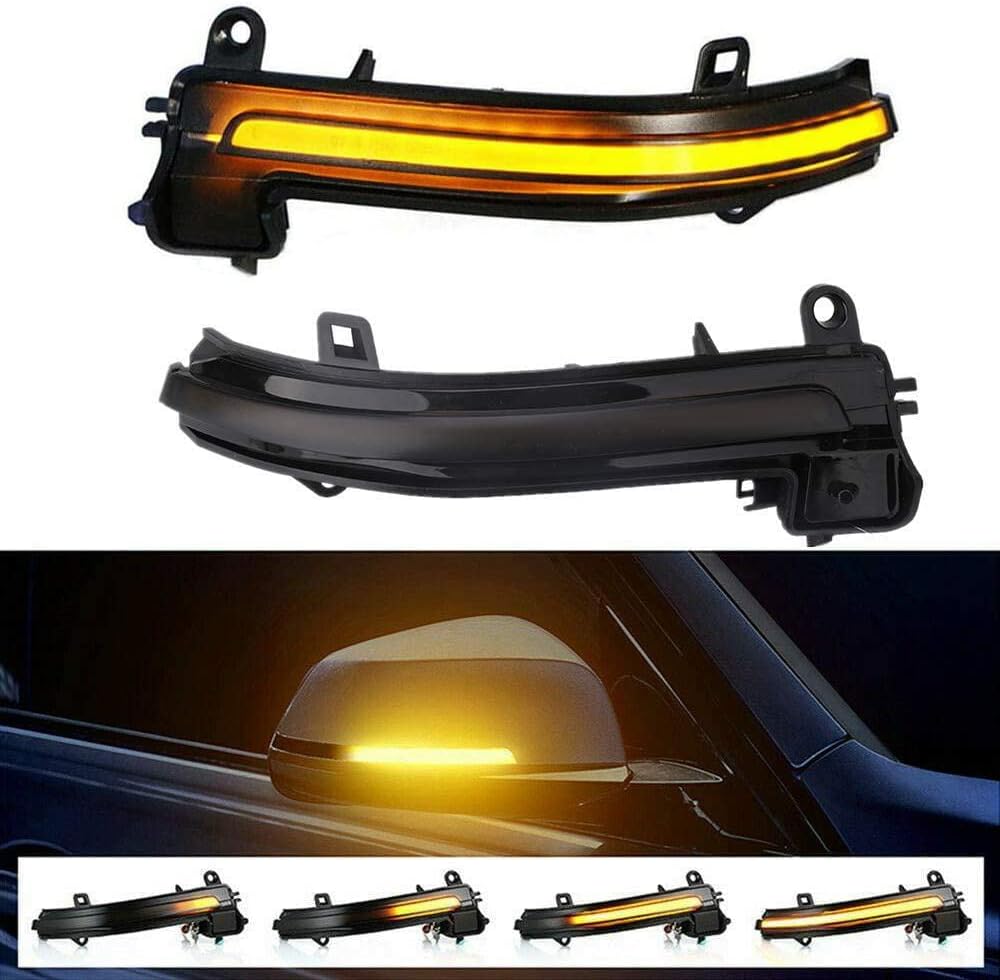 LED Dynamic Sequential Turn Signals Mirror Lights for BMW