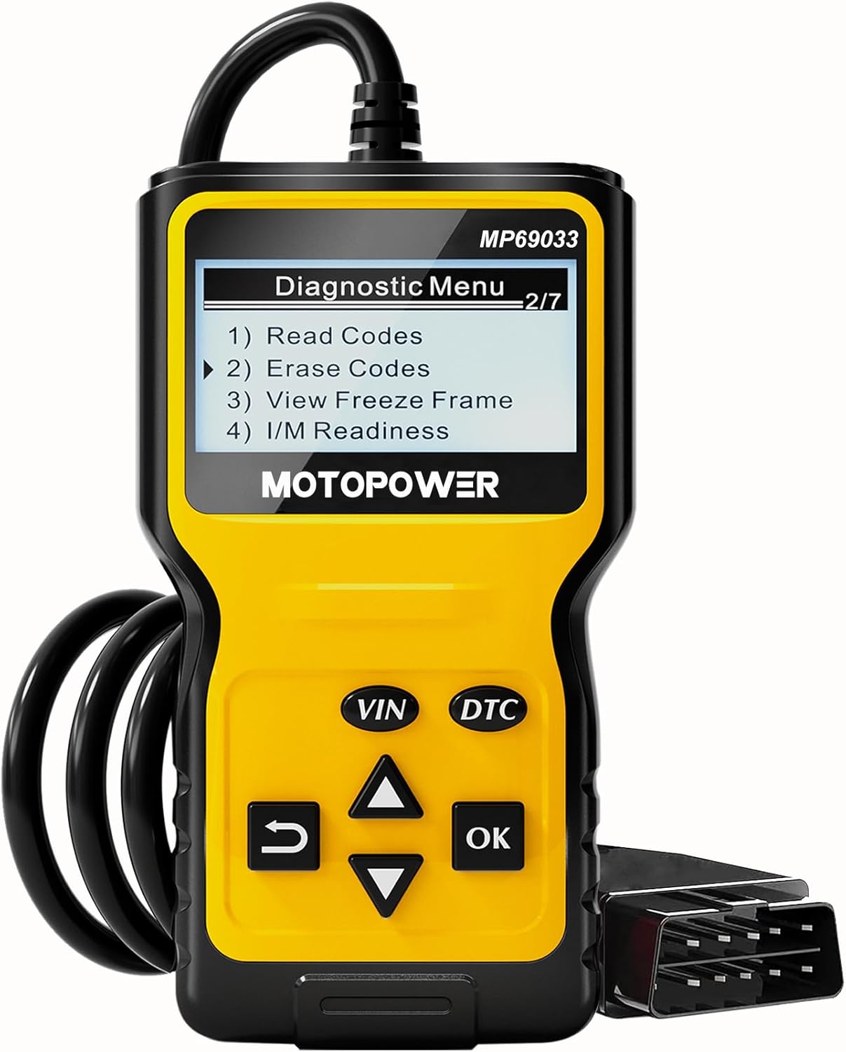 MOTOPOWER MP69033 Car OBD2 Scanner Code Reader Engine Fault Scanner