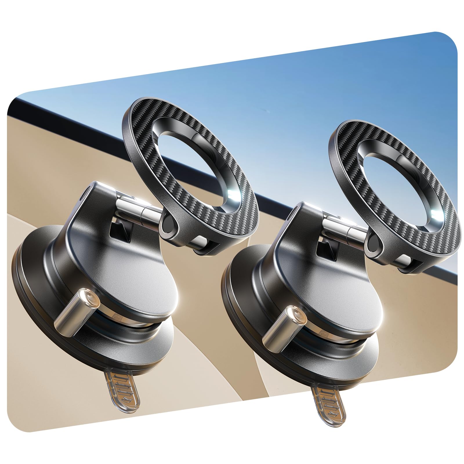 LISEN for Magsafe Car Mount, Magnetic Phone Holder for Car