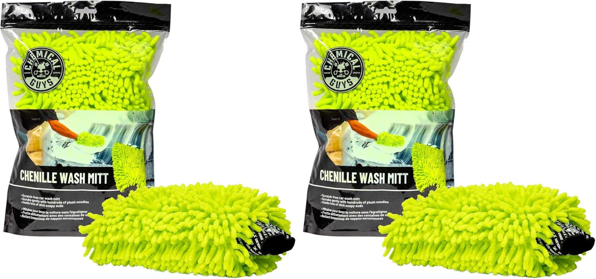Chemical Guys, Chenille Microfiber Wash Mitt for Cars