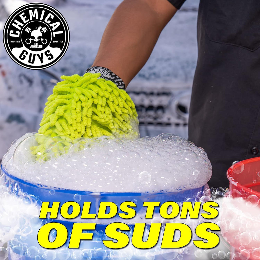 Chemical Guys, Chenille Microfiber Wash Mitt for Cars