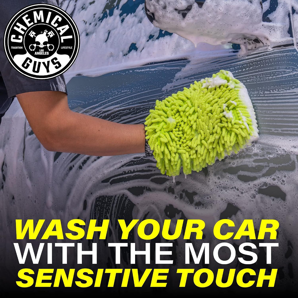Chemical Guys, Chenille Microfiber Wash Mitt for Cars