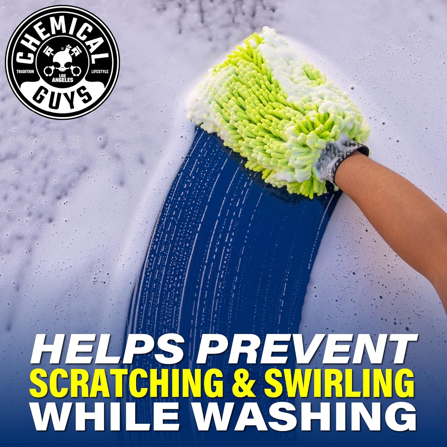 Chemical Guys, Chenille Microfiber Wash Mitt for Cars