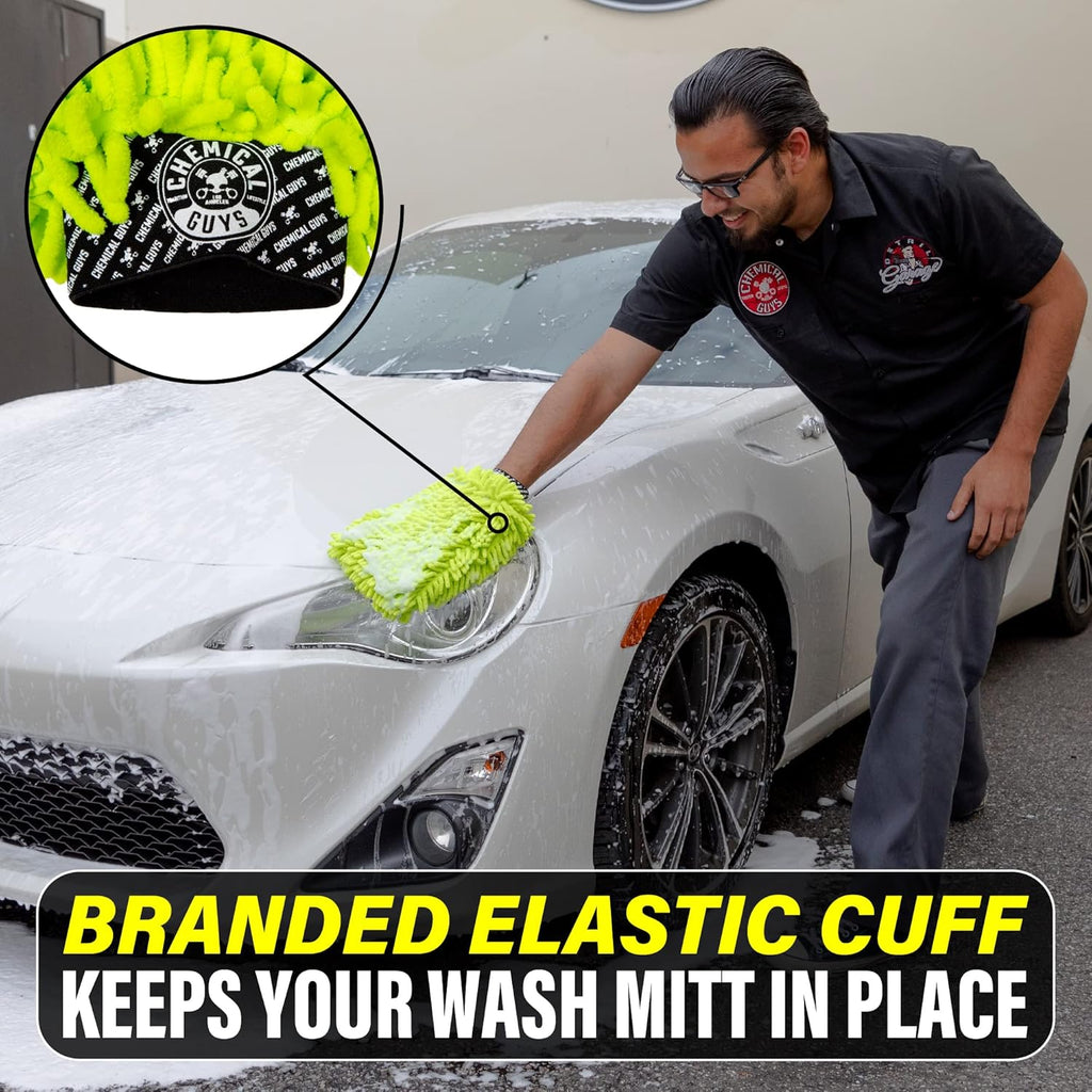 Chemical Guys, Chenille Microfiber Wash Mitt for Cars