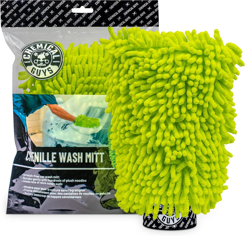 Chemical Guys, Chenille Microfiber Wash Mitt for Cars