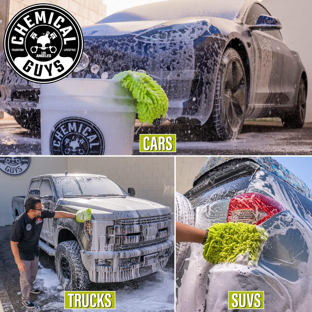 Chemical Guys, Chenille Microfiber Wash Mitt for Cars