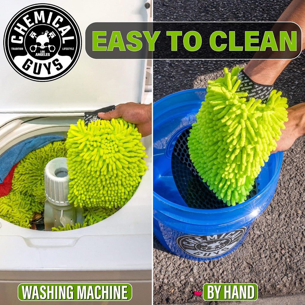 Chemical Guys, Chenille Microfiber Wash Mitt for Cars